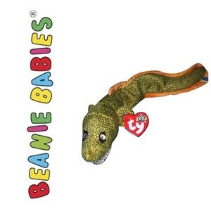 RETIRED NWT Beanie Babies Morrie the Eel, 2000
